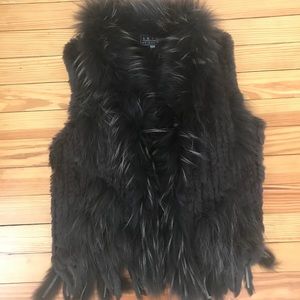 SKINZ Fur Vest size S